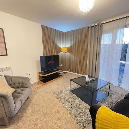 Cityfront Cosy Apt Near City Centre & Etihad Stadium, Free Parking Manchester Luaran gambar