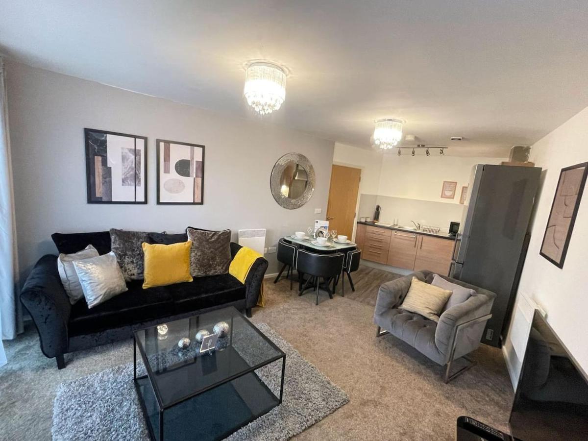 Cityfront Cosy Apt Near City Centre & Etihad Stadium, Free Parking Manchester Luaran gambar