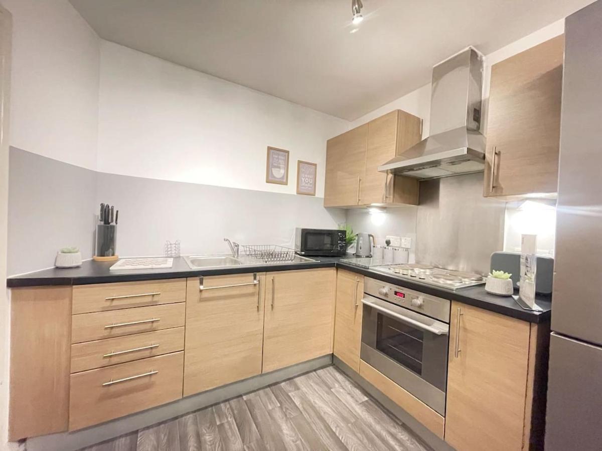 Cityfront Cosy Apt Near City Centre & Etihad Stadium, Free Parking Manchester Luaran gambar