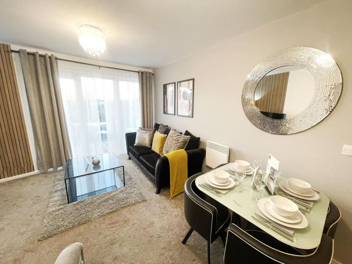 Cityfront Cosy Apt Near City Centre & Etihad Stadium, Free Parking Manchester Luaran gambar