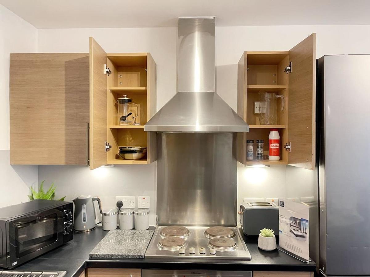 Cityfront Cosy Apt Near City Centre & Etihad Stadium, Free Parking Manchester Luaran gambar